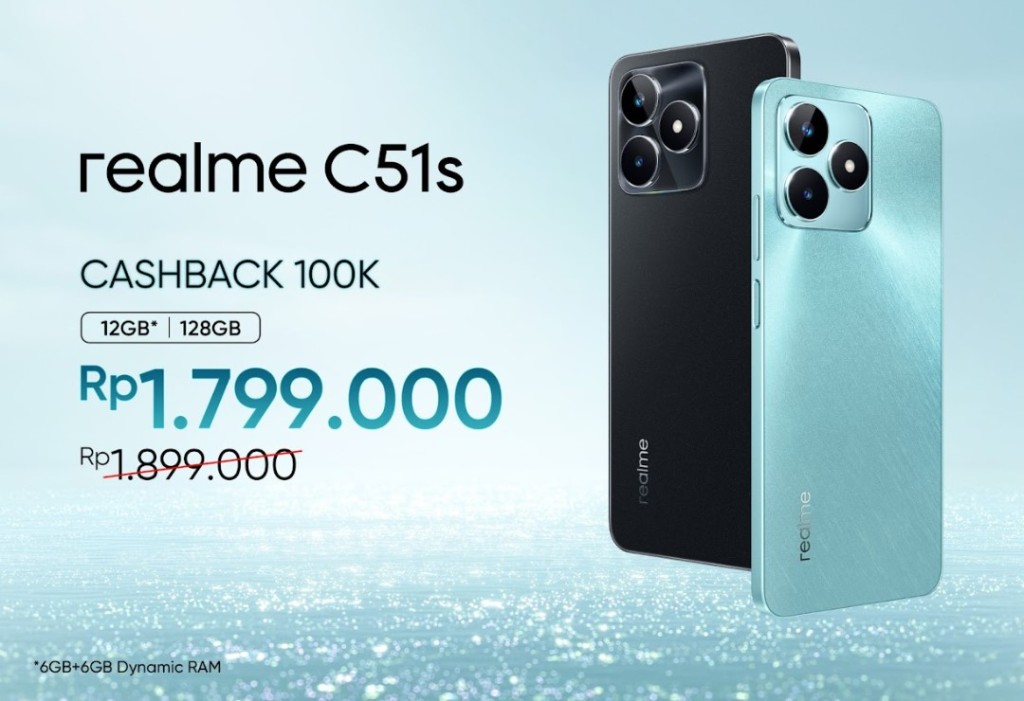 Harga Realme C51s Turun Jadi Segini, Saat yang Tepat untuk Beli?
