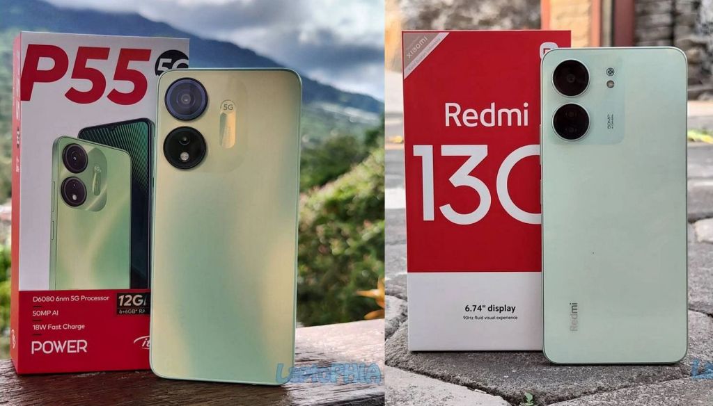 Pertarungan Itel P55 5G vs Xiaomi Redmi 13C: Siapa yang Lebih Unggul?