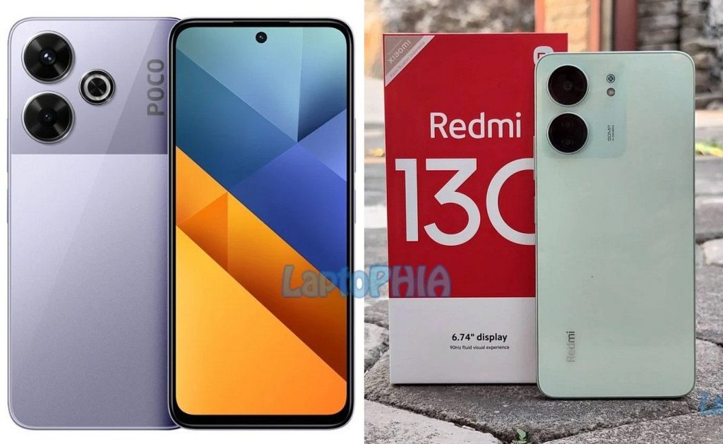 Perbandingan Spesifikasi Poco M6 vs Xiaomi Redmi 13C, Mending&nbsp;Mana?