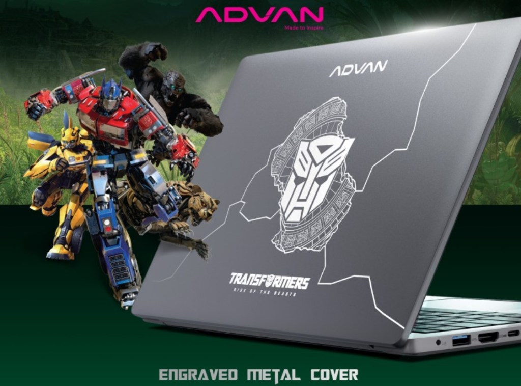 Laptop Keren dan Murah untuk Pelajar, Advan TBook x Transformers Bertenaga Intel&nbsp;N100