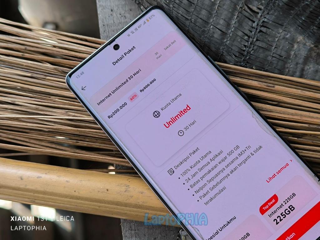 Cara Membeli Paket Internet Unlimited Indosat 200 Ribu Melalui Aplikasi&nbsp;MyIM3