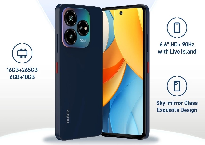 Desain Boba Mewah ala iPhone, Ini Spesifikasi Lengkap ZTE Nubia V60 Design